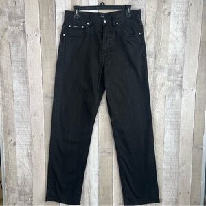 Boss Hugo Boss Arkansas Straight Fit Jeans Mens Size 32X32 Vintage Black
Grunge
